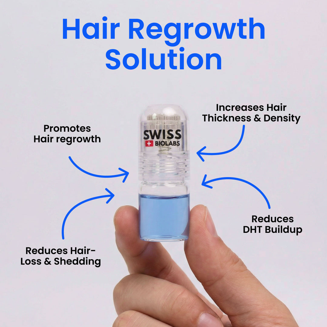 Glow Peptide Infusion – Microneedling Hair Growth Therapy with GHK-Cu & Multi-Peptide Complex