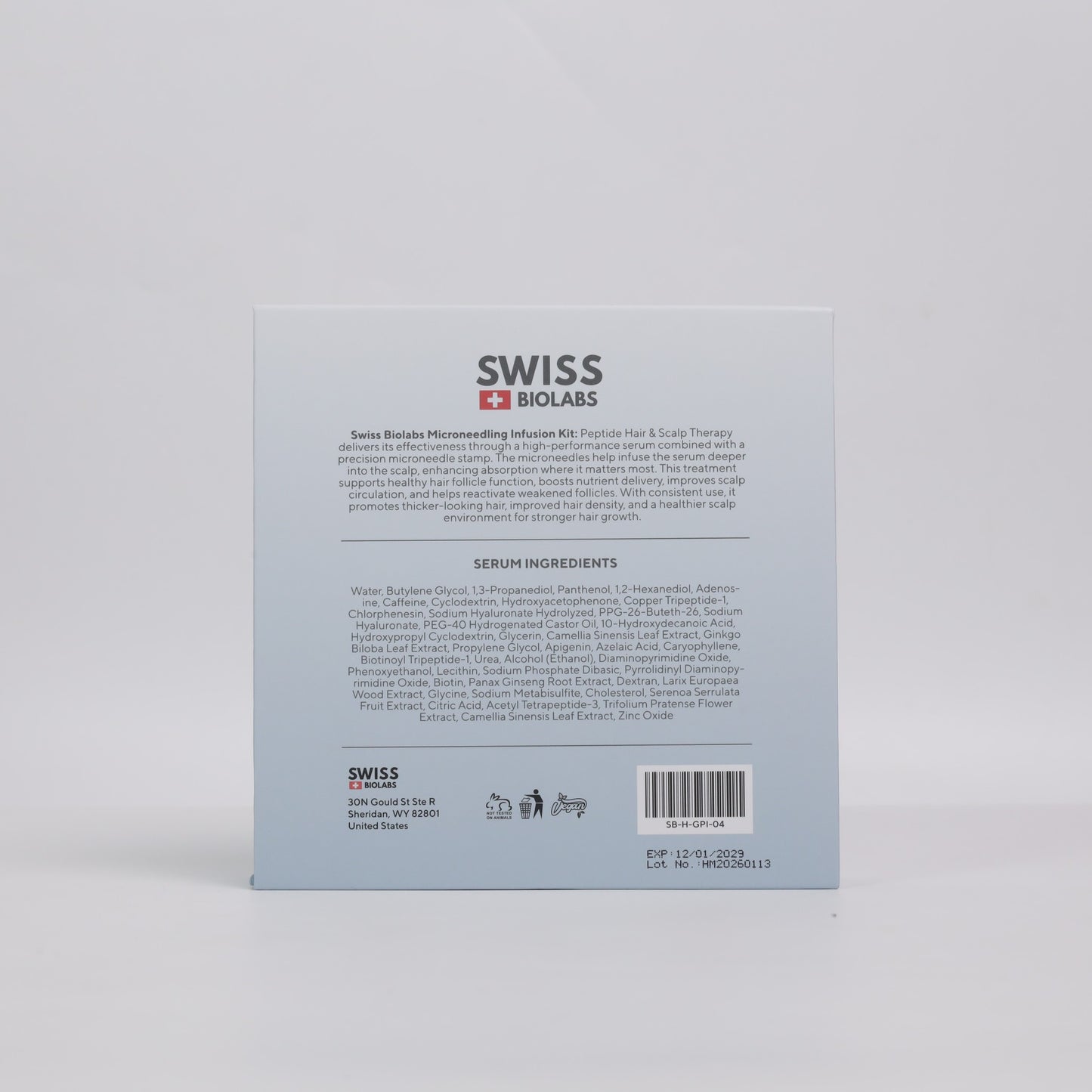 Glow Peptide Infusion – Microneedling Hair Growth Therapy with GHK-Cu & Multi-Peptide Complex