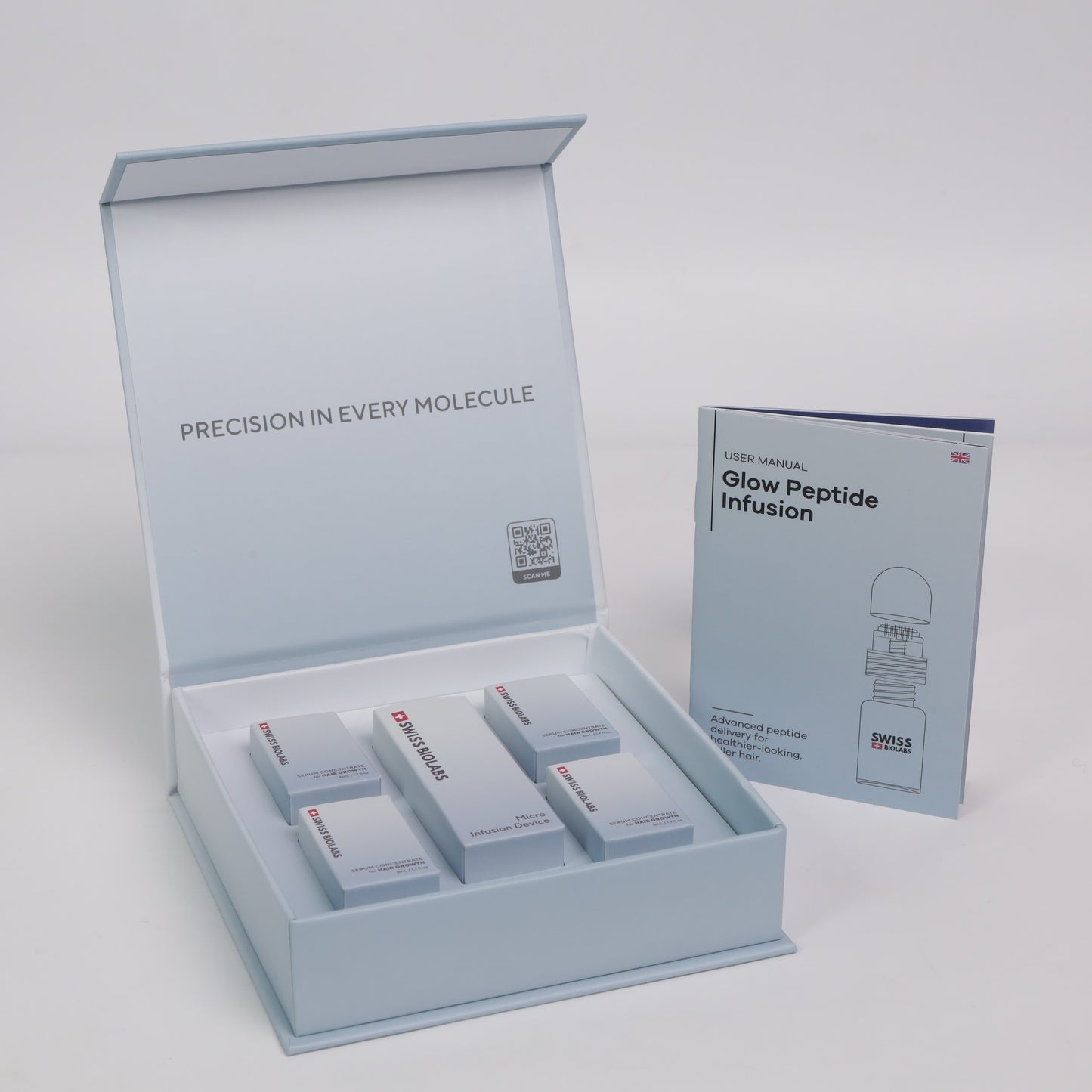 Glow Peptide Infusion – Microneedling Hair Growth Therapy with GHK-Cu & Multi-Peptide Complex