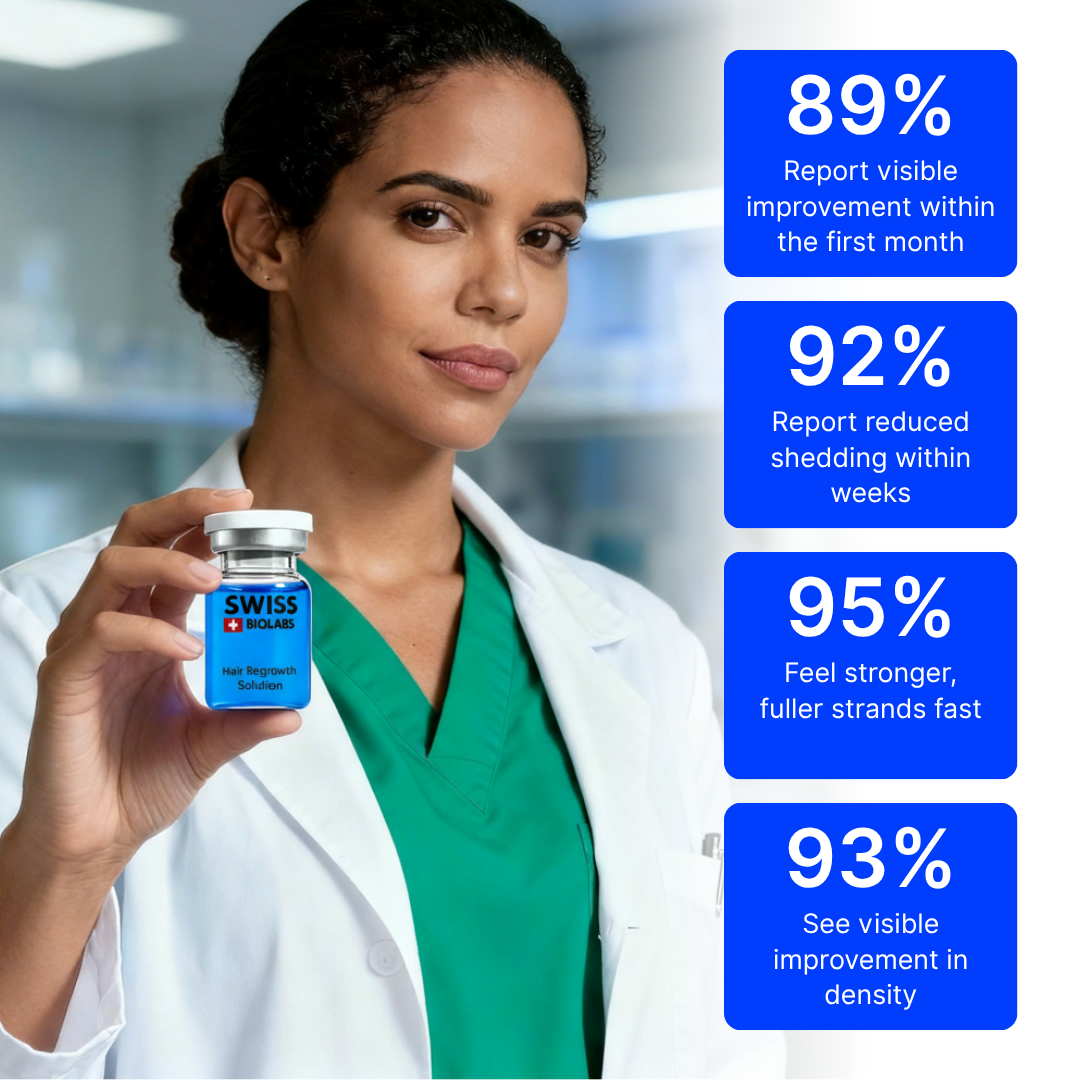 Glow Peptide Infusion – Microneedling Hair Growth Therapy with GHK-Cu & Multi-Peptide Complex