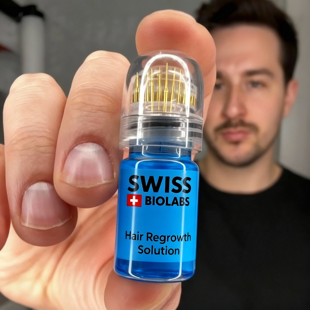 Glow Peptide Infusion – Microneedling Hair Growth Therapy with GHK-Cu & Multi-Peptide Complex